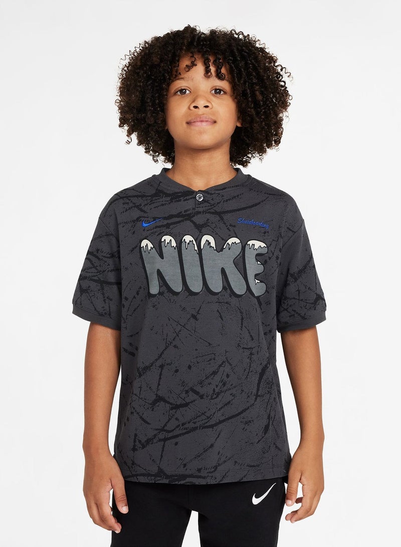 Nike Kids Dri-Fit Graphic T-Shirt - Image 1